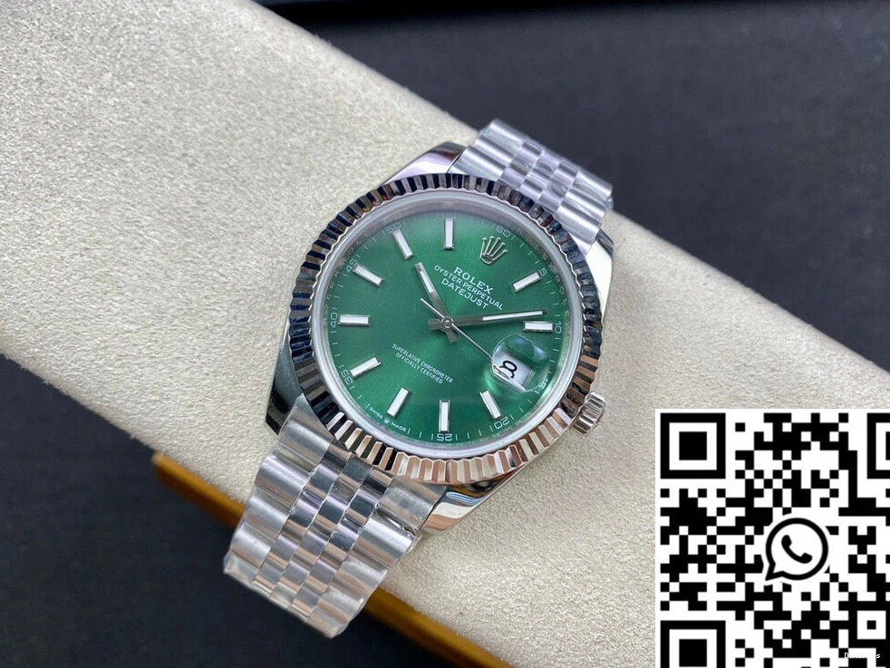 Dial Datejust EW Rolex Green Factory M126334-0028 0320